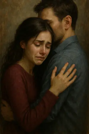 ปกนิยาย ความเศร้ามีความรักซ่อนอยู่