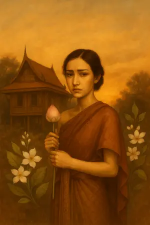 ปกนิยาย กลิ่นบุปผาในรอยแค้น