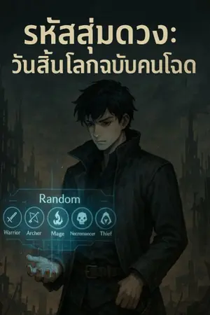ปกนิยาย รหัสสุ่มดวง: วันสิ้นโลกฉบับคนโฉด