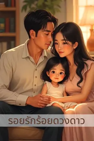 ปกนิยาย รอยรักร้อยดวงดาว