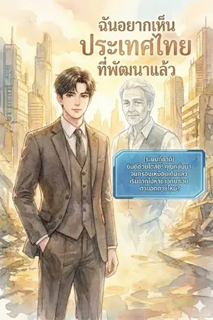 ปกนิยาย ฉันอยากเห็นประเทศไทยที่พัฒนาแล้ว