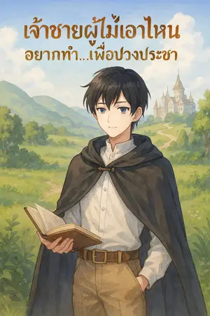 ปกนิยาย เจ้าชายผู้ไม่เอาไหนอยากทำเพื่อปวงประชา