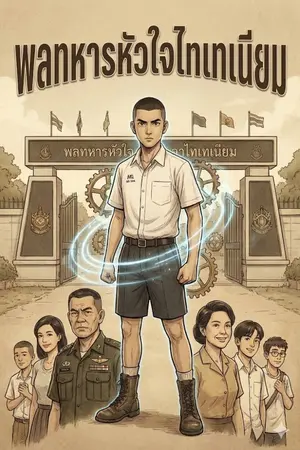 ปกนิยาย นายร้อยหัวใจไทเทเนียม: ย้อนเวลาล่าฝันปี 2002