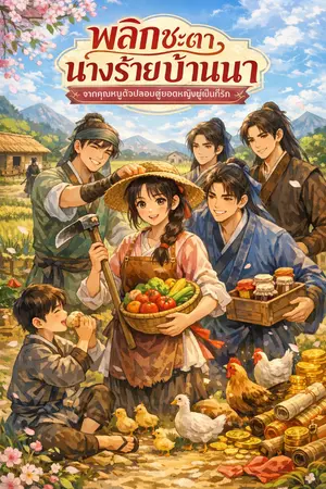 ปกนิยาย พลิกชะตานางร้ายบ้านนา: จากคุณหนูตัวปลอมสู่ยอดหญิงผู้เป็นที่รัก