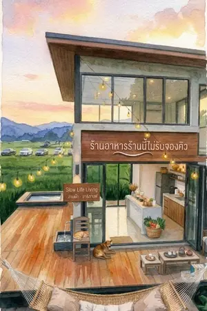 ปกนิยาย ร้านอาหารร้านนี้ไม่รับจองคิว