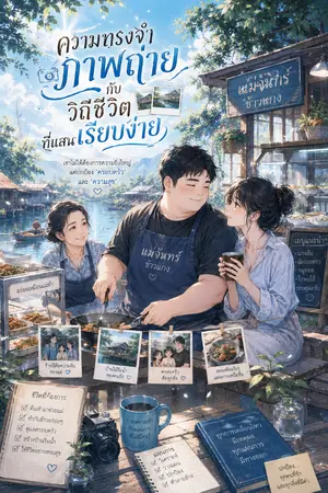 ปกนิยาย ความทรงจำภาพถ่ายกับวิถีชีวิตที่แสนเรียบง่าย