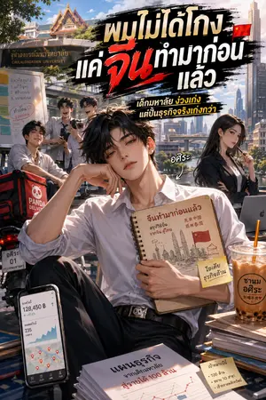 ปกนิยาย ผมไม่ได้โกง แค่จีนทำมาก่อนแล้ว