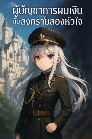 ปกนิยาย ผู้บัญชาการผมเงินกับสงครามสองหัวใจ