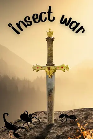 ปกนิยาย สงครามแมลง(insect war)
