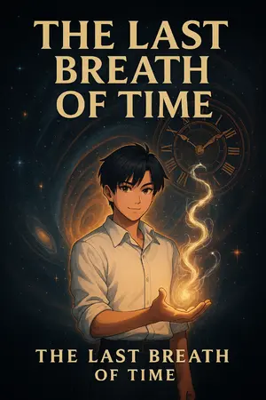 ปกนิยาย The Last Breath of Time“ลมหายใจสุดท้ายของเส้นเวลา
