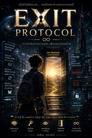 ปกนิยาย Exit Protocol  ปลดล๊อกระบบชีวิต