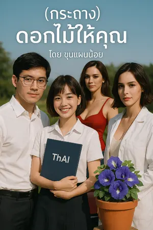 ปกนิยาย (กระถาง)ดอกไม้ให้คุณ
