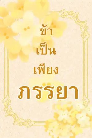 ปกนิยาย ข้าเป็นเพียงภรรยา