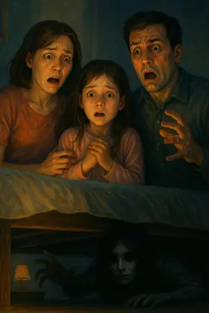 ปกนิยาย เตียงอาถรรพ์