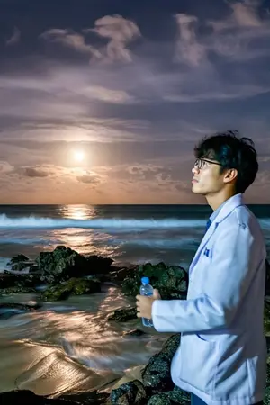 ปกนิยาย จากลา...ใต้แสงจันทร์