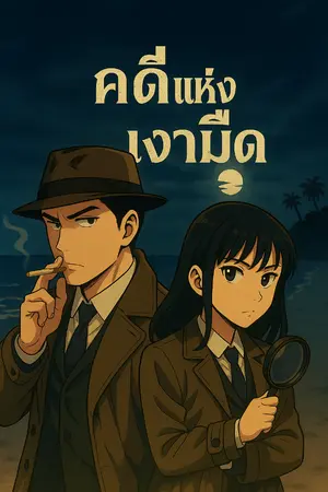 ปกนิยาย คดีแห่งเงามืด