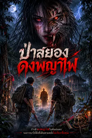 ปกนิยาย ป่าสยองดงพญาไฟ