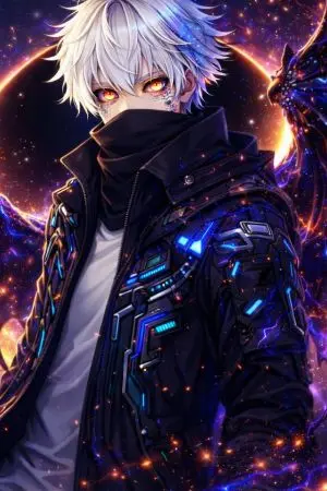 ปกนิยาย ผู้ใช้พลังมังกรอวกาศ