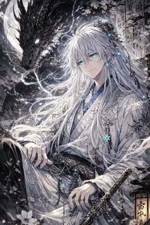 ปกนิยาย การกลับชาติมาเกิดของราชันมังกร