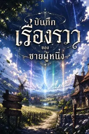 ปกนิยาย บันทึกเรื่องราวของชายผู้หนึ่ง