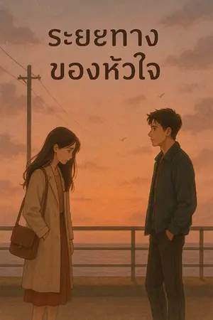 ปกนิยาย ระยะทางของหัวใจ