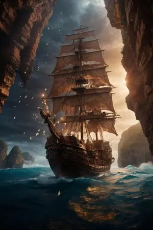 ปกนิยาย Pirates of Montressar  ปัจฉิมศรัทธา