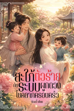 ปกนิยาย (มี E-Book) สะใภ้ตัวร้ายกับระบบผูกดวงโชคลาภครอบครัว