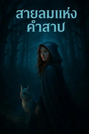 ปกนิยาย สายลมแห่งคำสาป