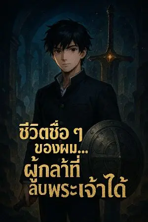 ปกนิยาย ชีวิตซื่อ ๆ ของผม…ผู้กล้าที่ลบพระเจ้าได้