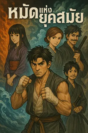 ปกนิยาย “หมัดข้ามศตวรรษ (Meiji Fist)” ภาคปฐมบท