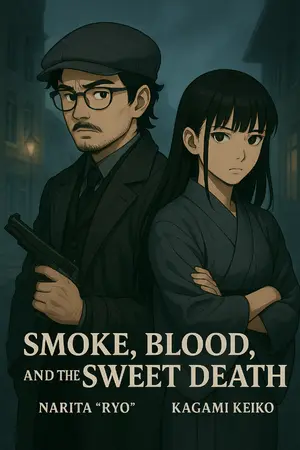 ปกนิยาย Smoke, Blood, and the Sweet Death