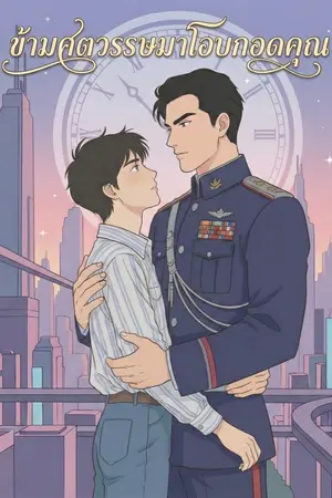 ปกนิยาย ข้ามศตวรรษมาโอบกอดคุณ NC18+