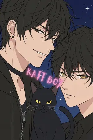 ปกนิยาย Katt Boy: จอมเวทแมวดำโดนเก็บไปเลี้ยงโดยอันธพาล