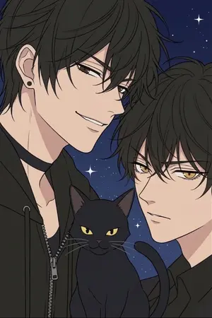 ปกนิยาย Katt Boy: จอมเวทแมวดำโดนเก็บไปเลี้ยงโดยอันธพาล