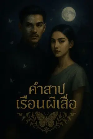 ปกนิยาย คำสาปเรือนผีเสื้อ