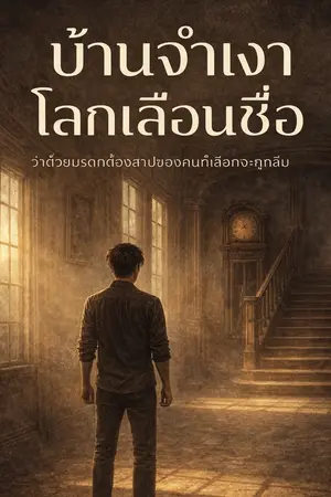ปกนิยาย บ้านจำเงา โลกเลือนชื่อ