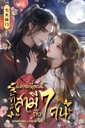 ปกนิยาย นิยายเรื่องนี้ข้ามีสามีถึง7คน