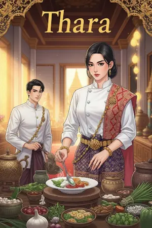 ปกนิยาย ครัววังสื่อรัก ธาราข้ามภพ
