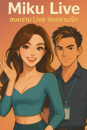 ปกนิยาย Miku Live – มิคุไลฟ์  สงครามliveสงครามรัก