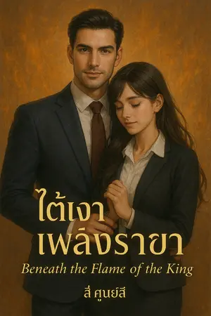 ปกนิยาย ใต้เงาเพลิงราชา