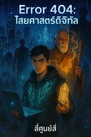 ปกนิยาย [ช่วงอ่านฟรี] Error 404: ไสยศาสตร์ดิจิทัล