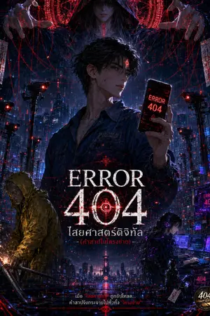 ปกนิยาย [อ่านฟรีช่วงแรก] ERROR 404 : ไสยศาสตร์ดิจิทัล (คำสาปในโครงข่าย)
