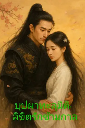 ปกนิยาย “บุปผาทะลุมิติ ลิขิตรักข้ามกาล”