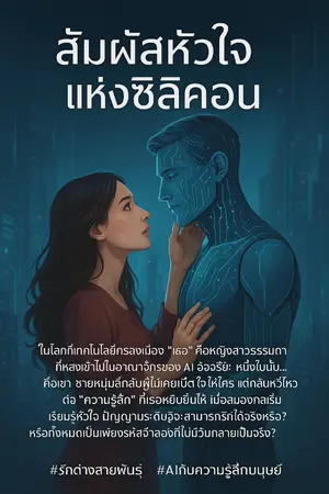 ปกนิยาย สัมผัสหัวใจแห่งซิลิคอน