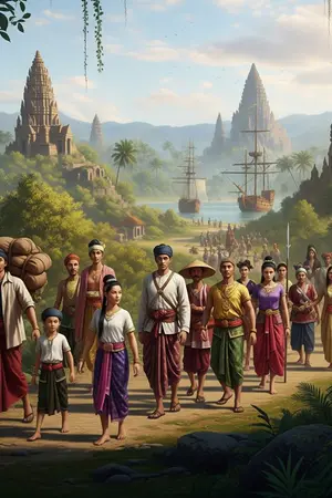 ปกนิยาย Chronicle of a Civilization's Journey  บันทึกการเดินทางของอารยธรรม