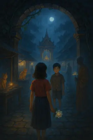 ปกนิยาย กลิ่นธูปยามสายฝน