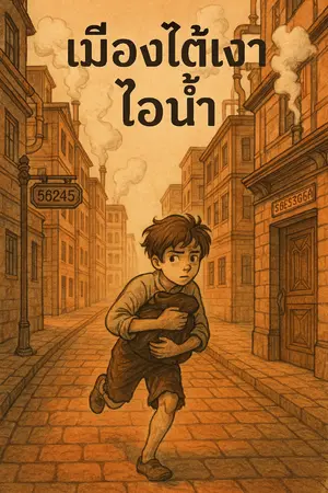 ปกนิยาย เมืองใต้เงาไอน้ำ