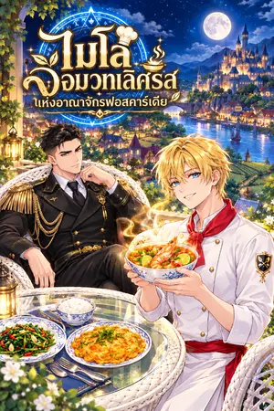 ปกนิยาย ไมโล จอมเวทเลิศรส แห่งอาณาจักรฟอสคาร์เดีย