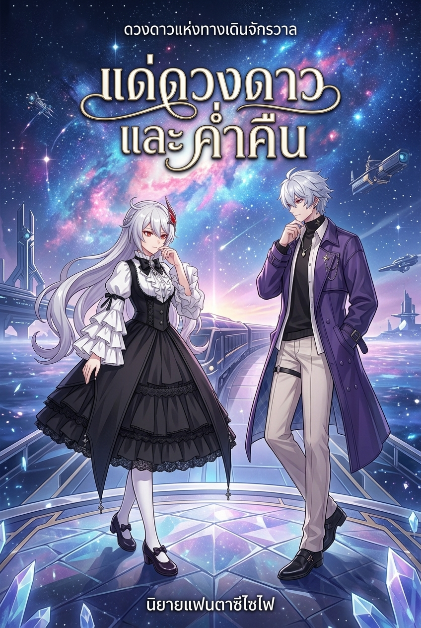 ปกนิยาย [ Fic Honkai ] แด่ดวงดาว และ ค่ำคืน