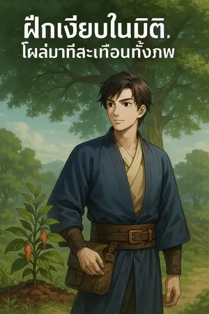 ปกนิยาย 《ฝึกเงียบในมิติ…โผล่มาทีสะเทือนทั้งภพ》